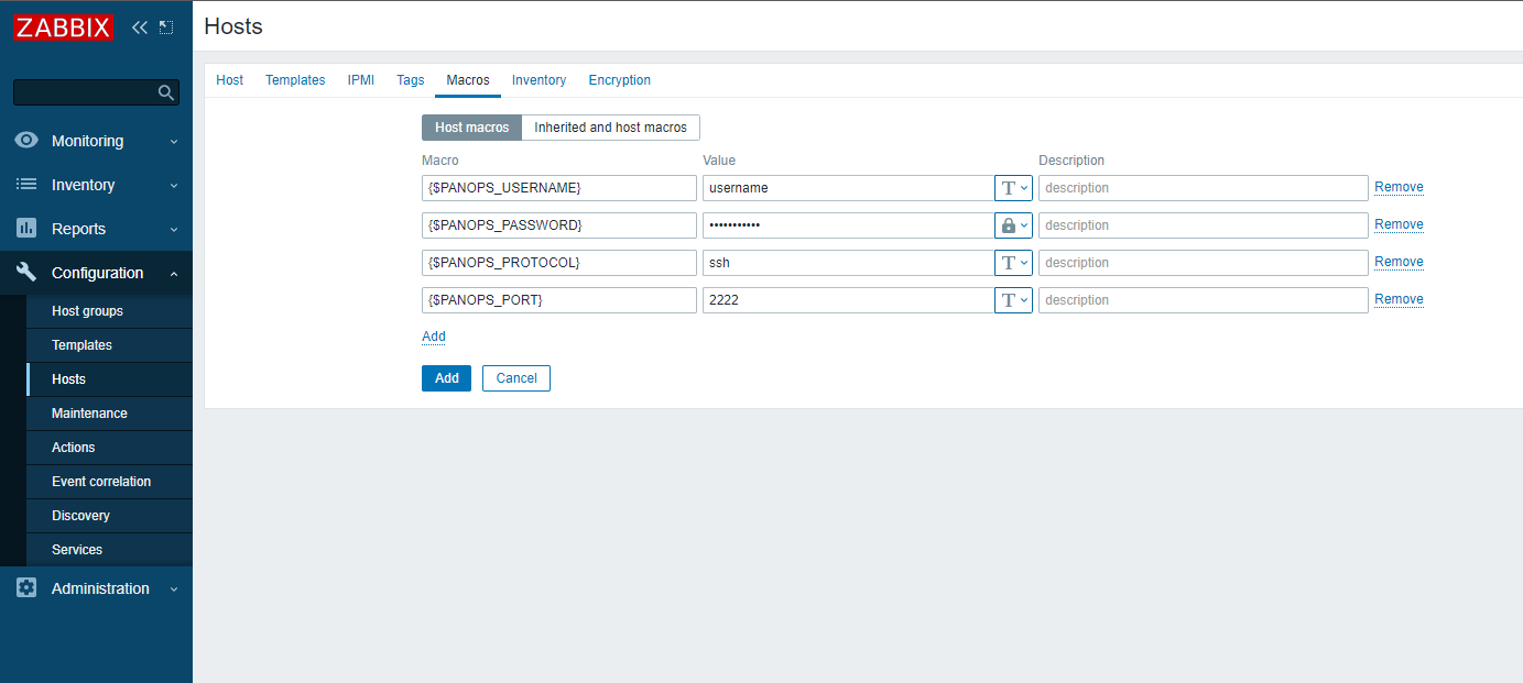 Módulo do Zabbix